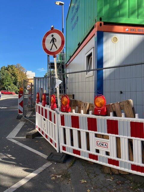 Leben in der Baustelle